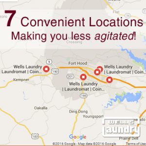 7 Convenient Wells Laundry Locations in Central Texas