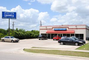 Front of Wells Laundry Express Laundry Center in Killeen